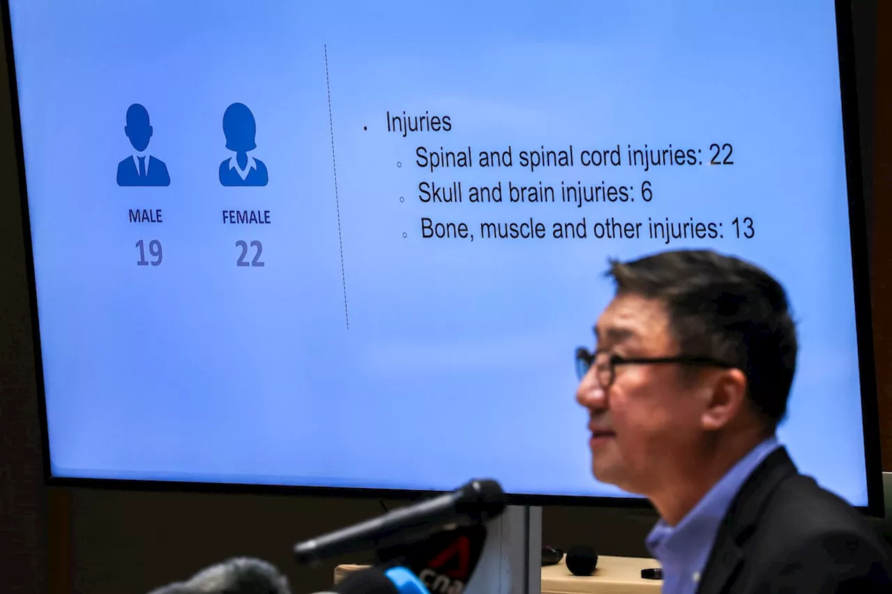 Several injured passengers on turbulence-hit Singapore Airlines flight need spinal surgery, hospital says