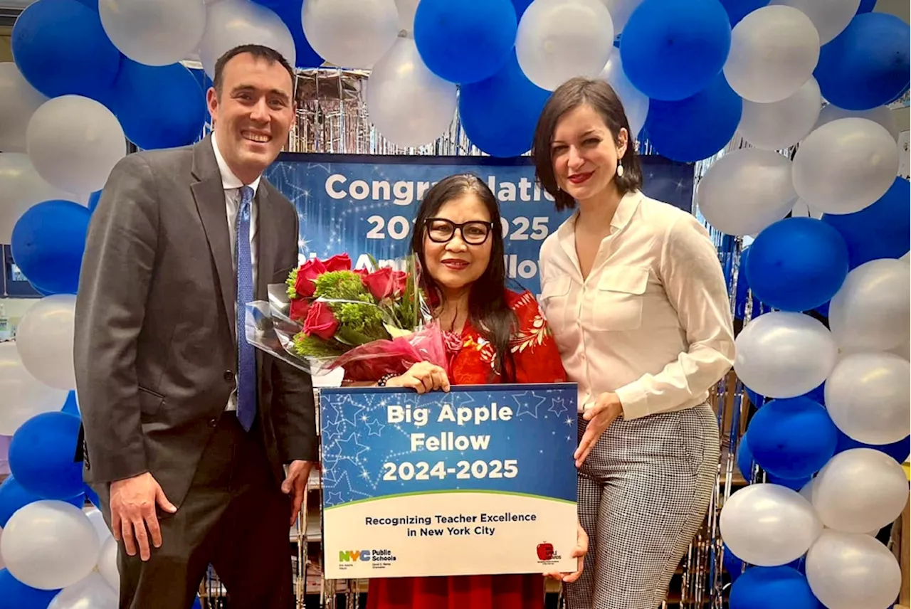 Filipino educator in New York wins prestigious award for teachers