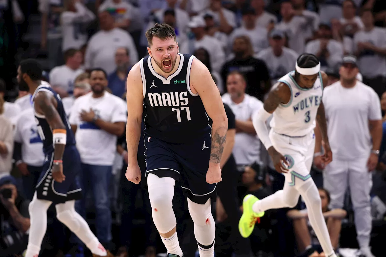 NBA: Luka Doncic helps Mavs take down Wolves in Game 1