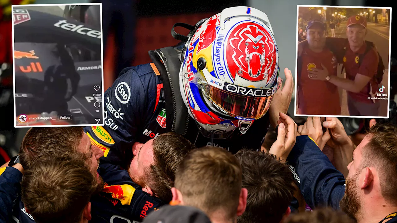 Fans entschuldigen sich bei Verstappen: 'Unser Fehler'