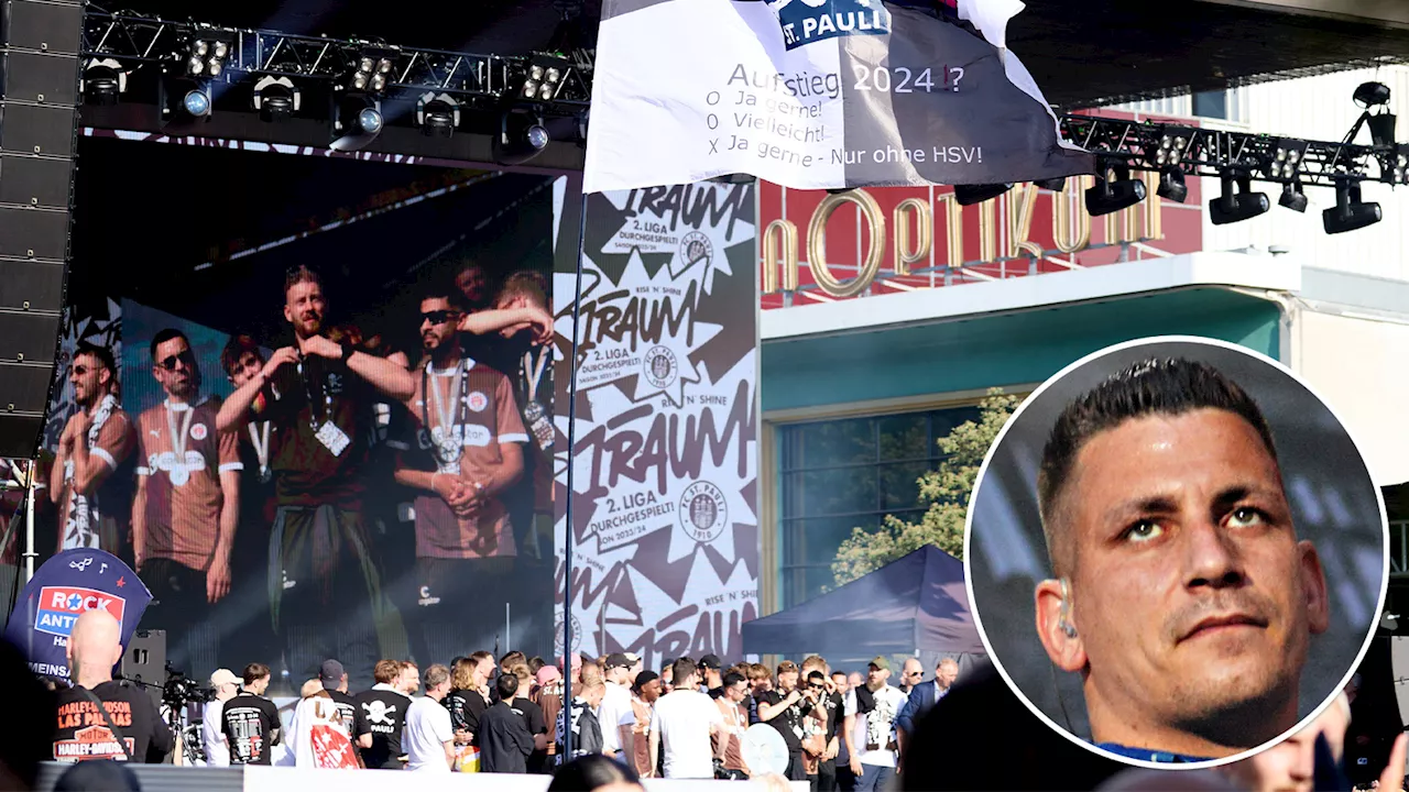 Rapper Gzuz geht nach Aufstiegsparty auf St. Pauli los