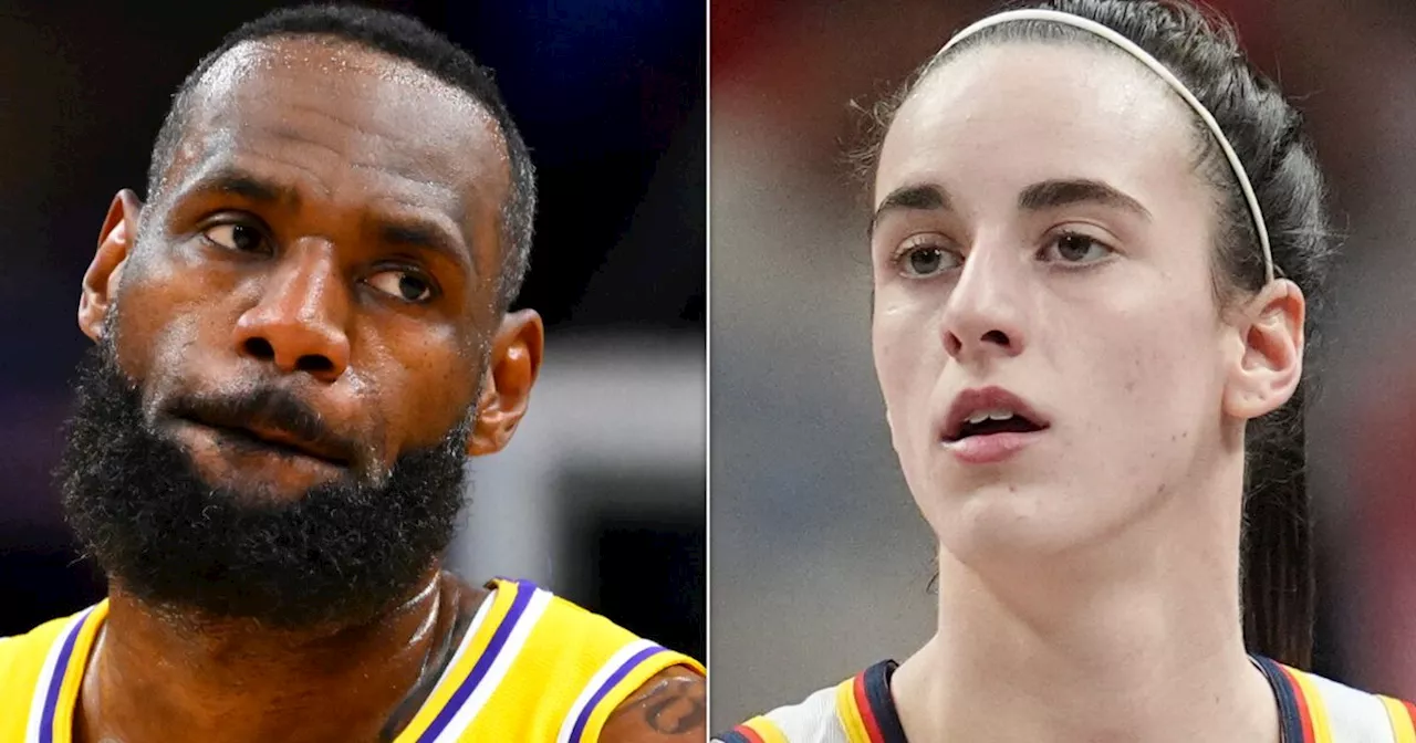 LeBron James Drops 4 Encouraging Words For Caitlin Clark Amid Her Rookie Season