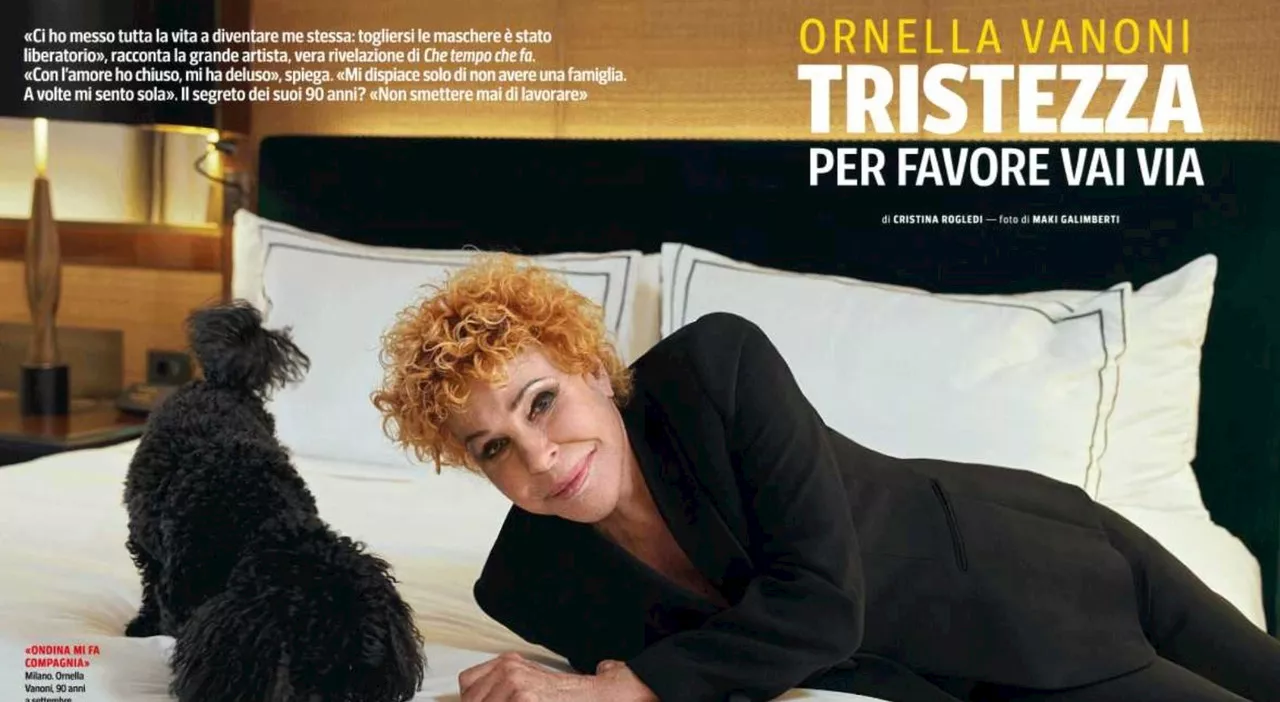 Ornella Vanoni: «Sento che morirò a 95 anni ma non ho paura. Sono sola da 30 anni. Mio figlio? Ricominciai a l