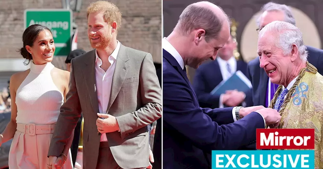 King Charles and William 'in discussion to strip Meghan and Harry's royal title'