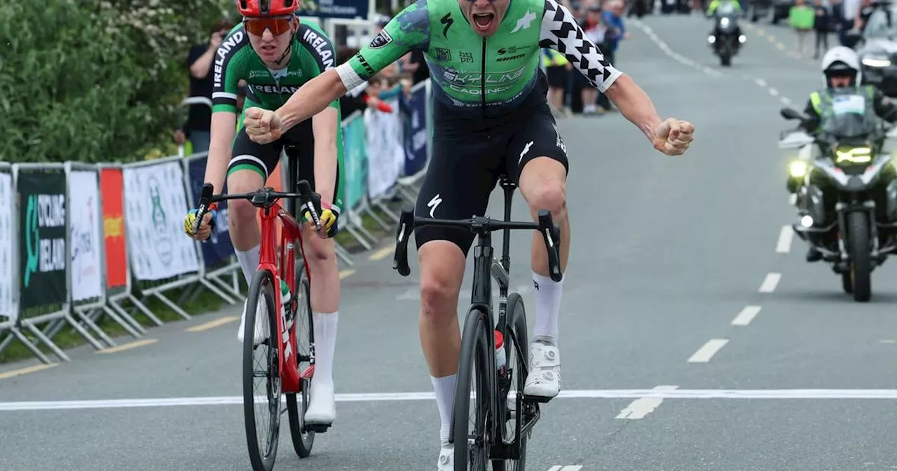 Conn McDunphy wins stage two of the Rás Tailteann