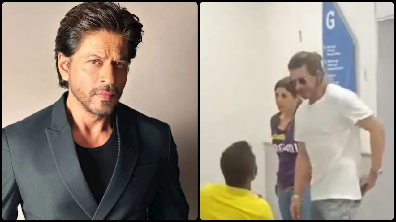 KKR मैच के बाद ही बिगड़ने लगी थी Shah Rukh Khan की तबीयत, फिर भी दिव्यांग फैन से की मुलाकात, वीडियो वायरल