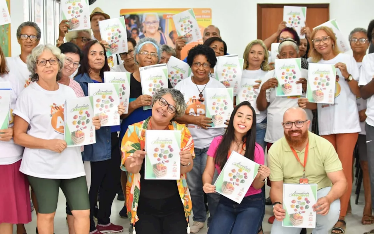 Idosos de Belford Roxo fazem curso sobre Educação Alimentar