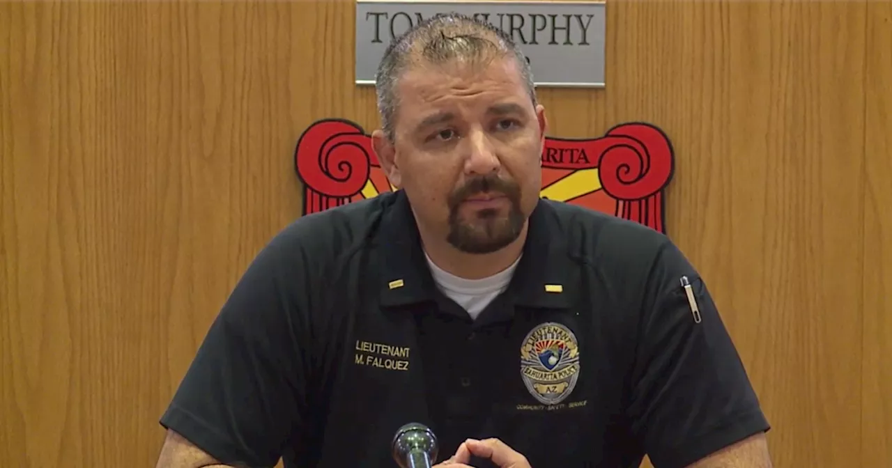 Sahuarita Police update public on homicide