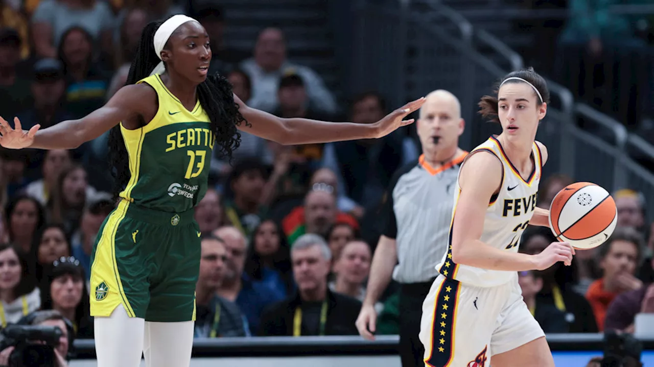 Jewell Loyd scores 32 points and Storm hold off Caitlin Clark and Fever 85-83