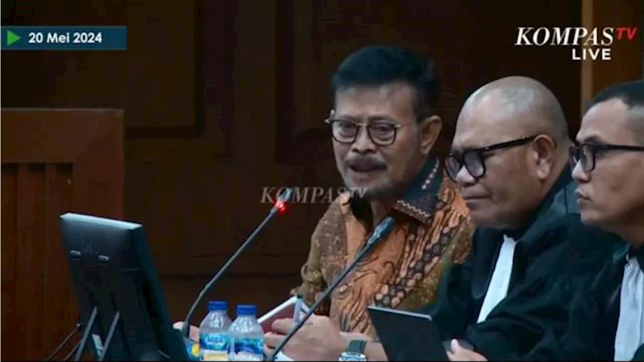 Selain Keluarga SYL, Jaksa Hadirkan Ahmad Sahroni hingga Biduan Nayunda Nabila di Sidang Pekan Depan