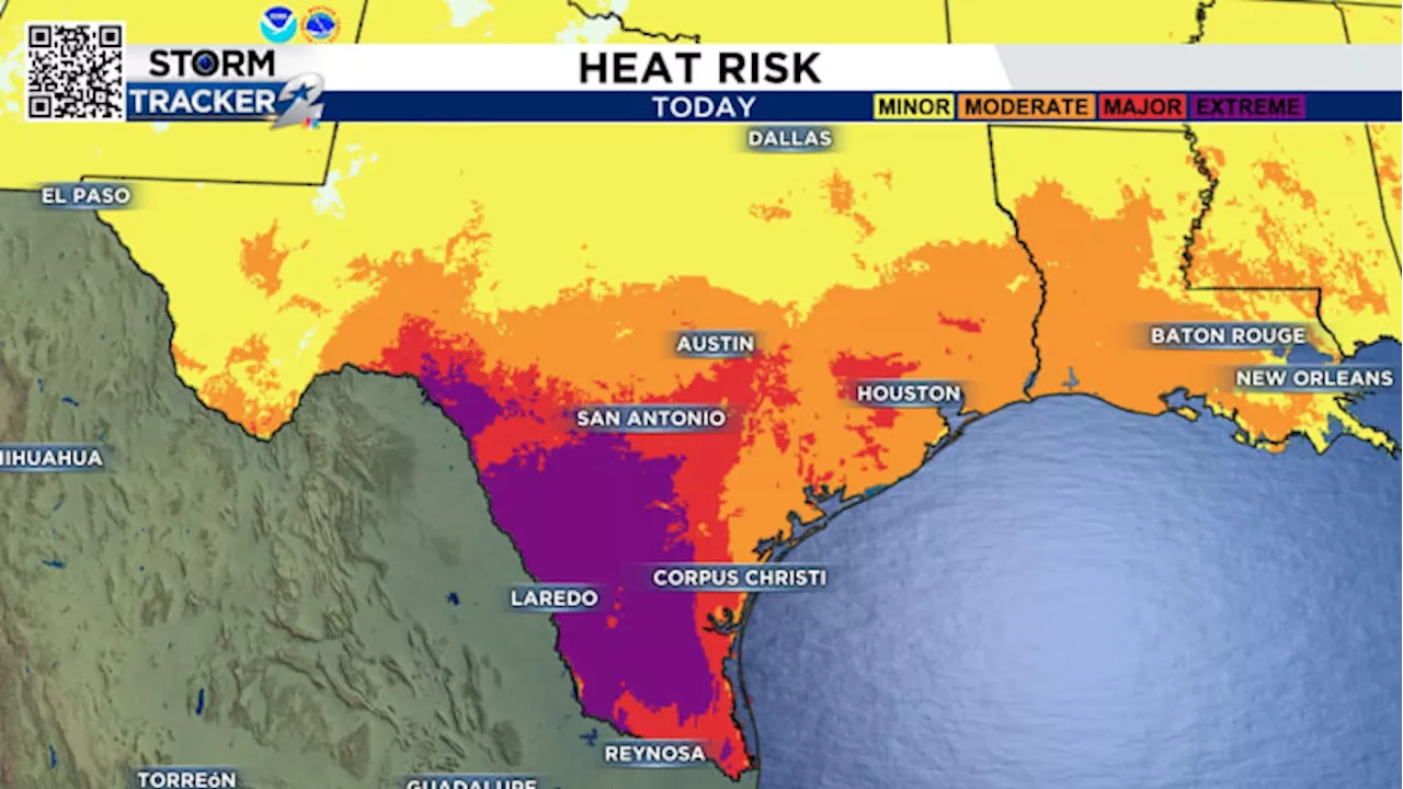 Relentless triple-digit heat in Houston; Memorial Day could feel like 110°