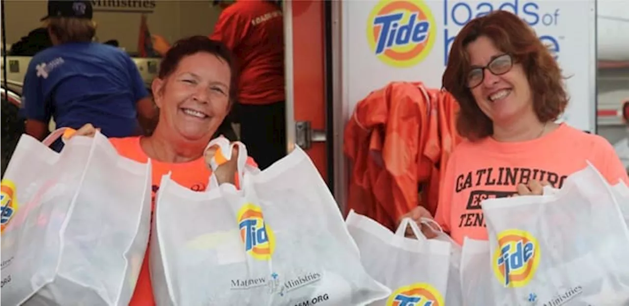 Tide is providing free laundry services for Houston’s first responders amid storm recovery efforts