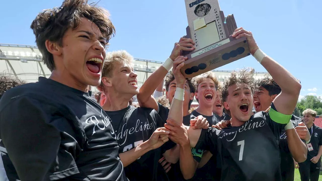 Boys soccer: Ridgeline's belief fuels late goal in 4A title game