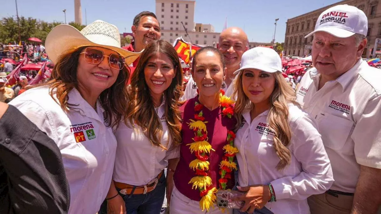 'Nada de andar vendiendo la credencial de elector', dice Claudia Sheinbaum a simpatizantes