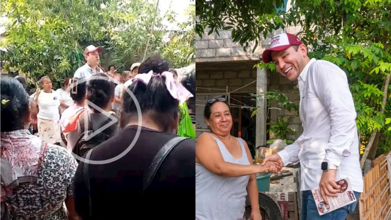 VIDEO: Asesor del ayuntamiento de Tihuatlán pide votos para Morena en Veracruz