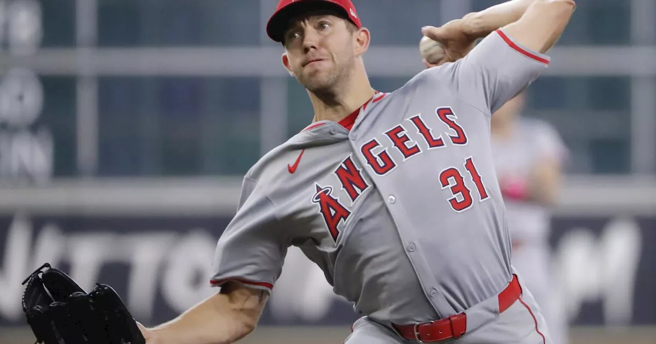 Tyler Anderson pitches eight innings of one-run ball to lift Angels over Astros