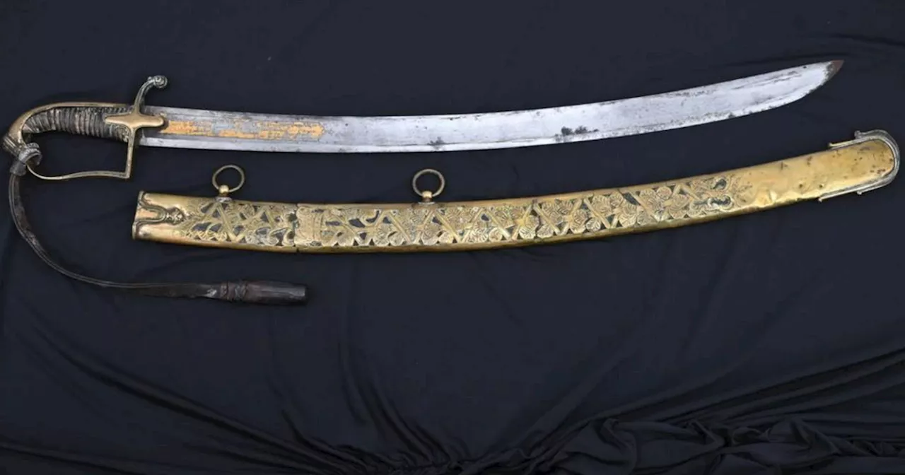 Un sabre de récompense de Napoléon Bonaparte aux enchères à Bordeaux