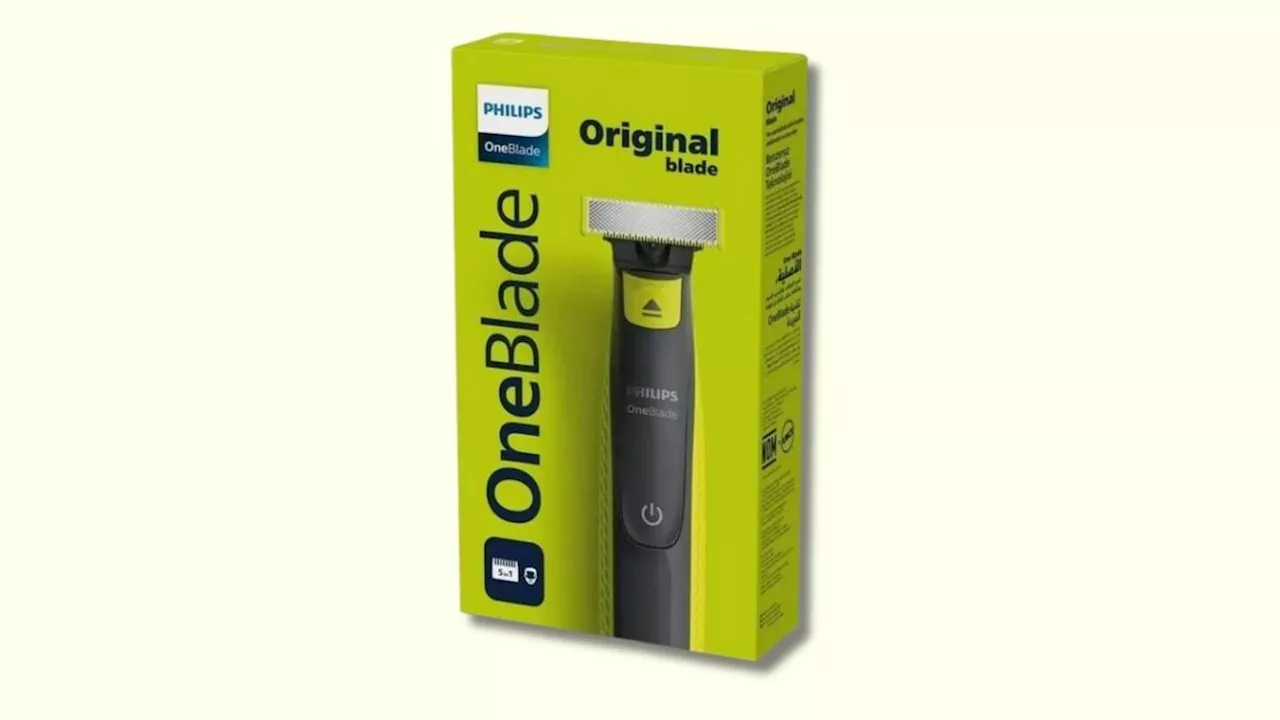 Ce rasoir électrique 5 en 1 Philips OneBlade est à prix imbattable chez Cdiscount