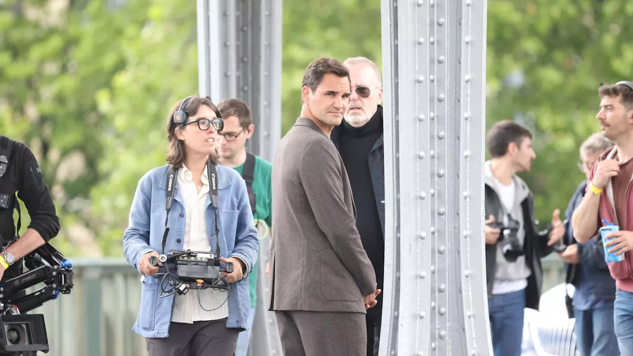 Paris : quand Roger Federer s’offre un clip publicitaire près de la tour Eiffel