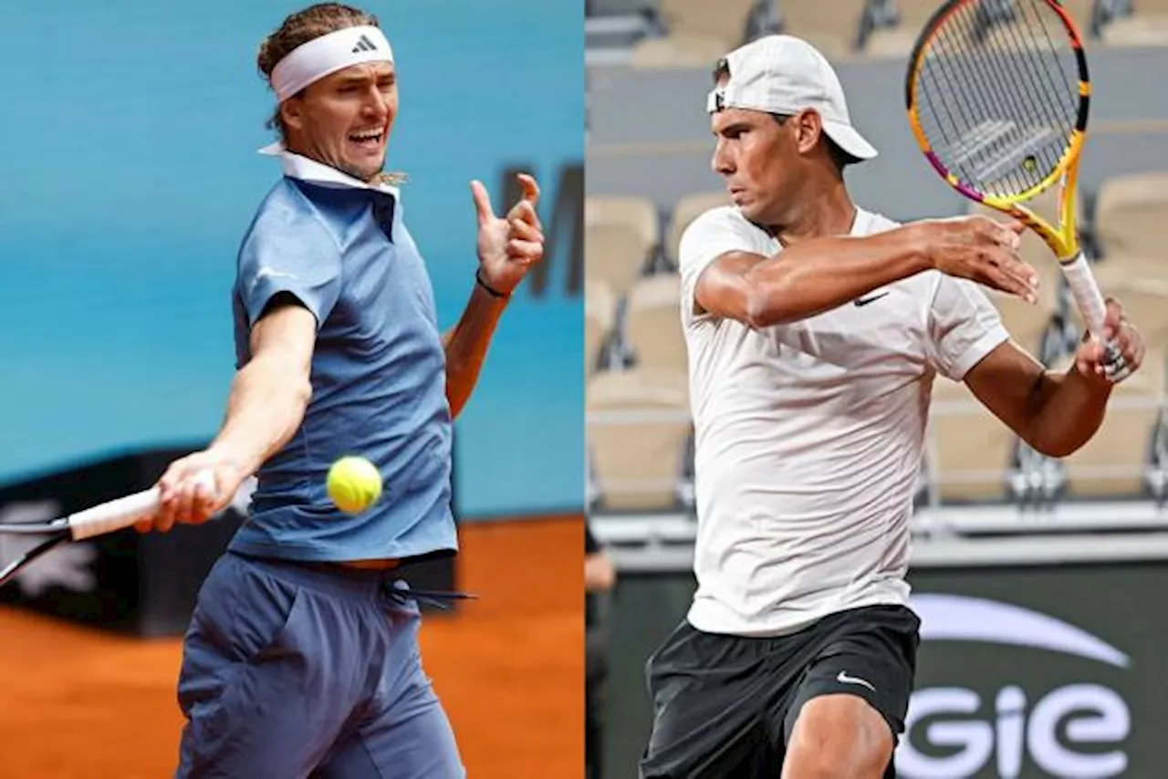 Nadal face à Zverev et Djokovic contre Herbert au premier tour de Roland-Garros