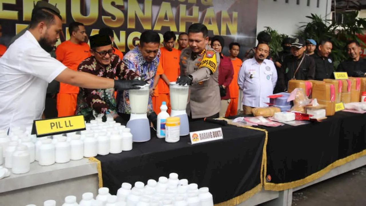 Pengungkapan Kasus Narkoba di Malang dalam 3 Bulan, Ganja Paling Besar