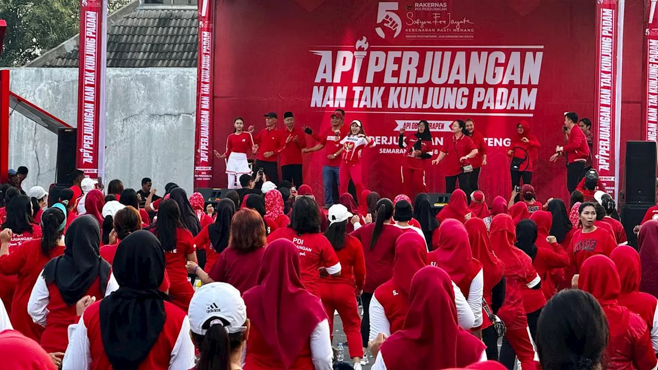 Rakernas V PDIP, Hasto Bakal Ikut Berlari Bawa Obor Api Abadi Mrapen