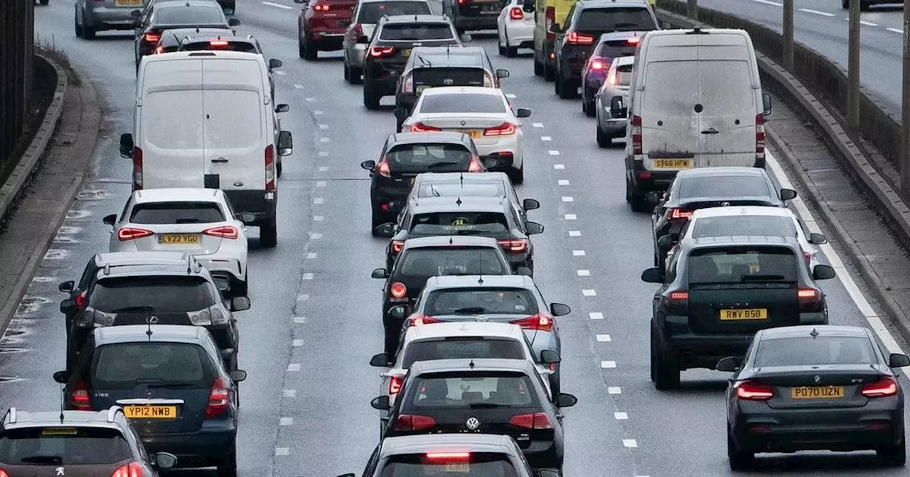 Drivers in England urged not to get into their cars before 6pm on Friday