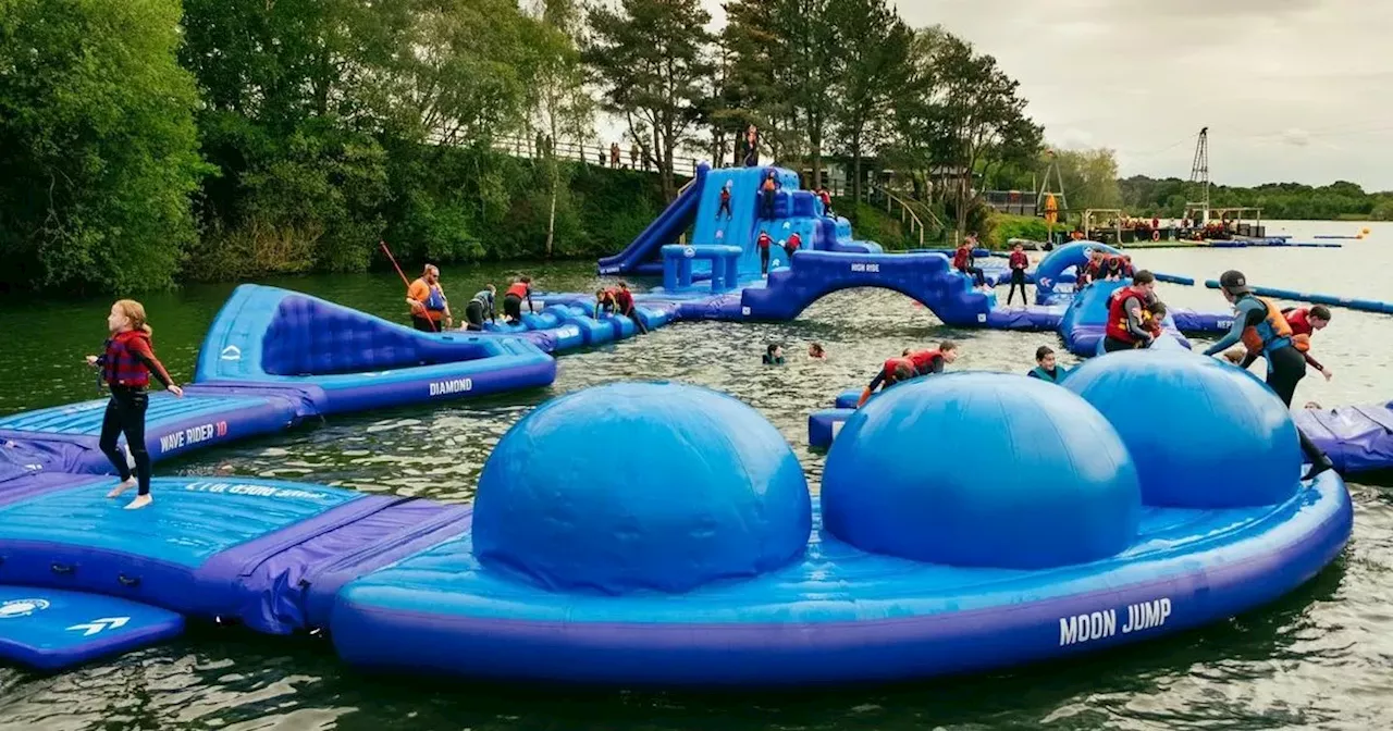 Lancashire's new aqua park with inflatable obstacle course opens next week