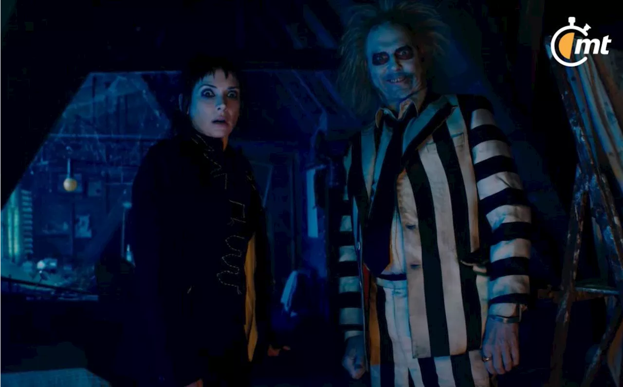 'Beetlejuice 2' estrena tétrico tráiler Michael Keaton de vuelta; cuando se estrena