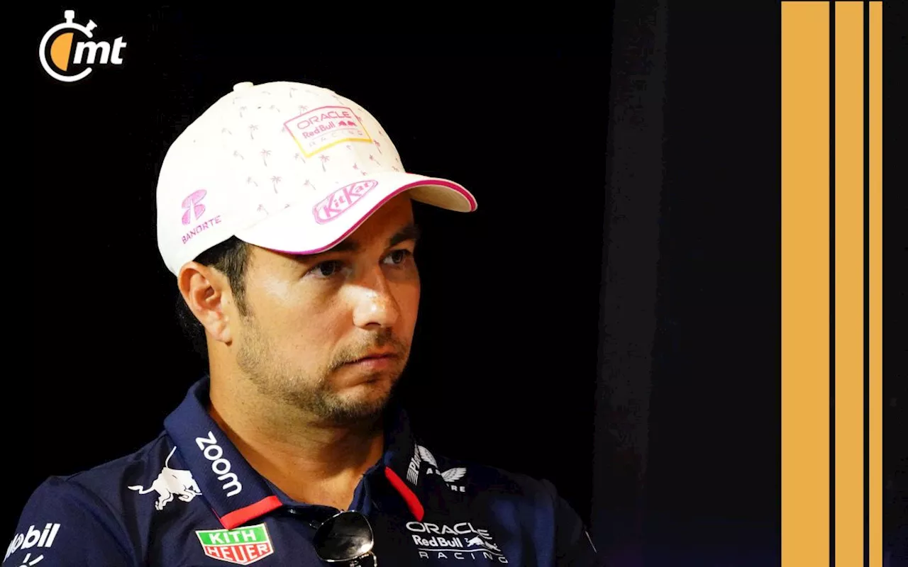 Checo Pérez asegura que todavía no ha firmado renovación con Red Bull