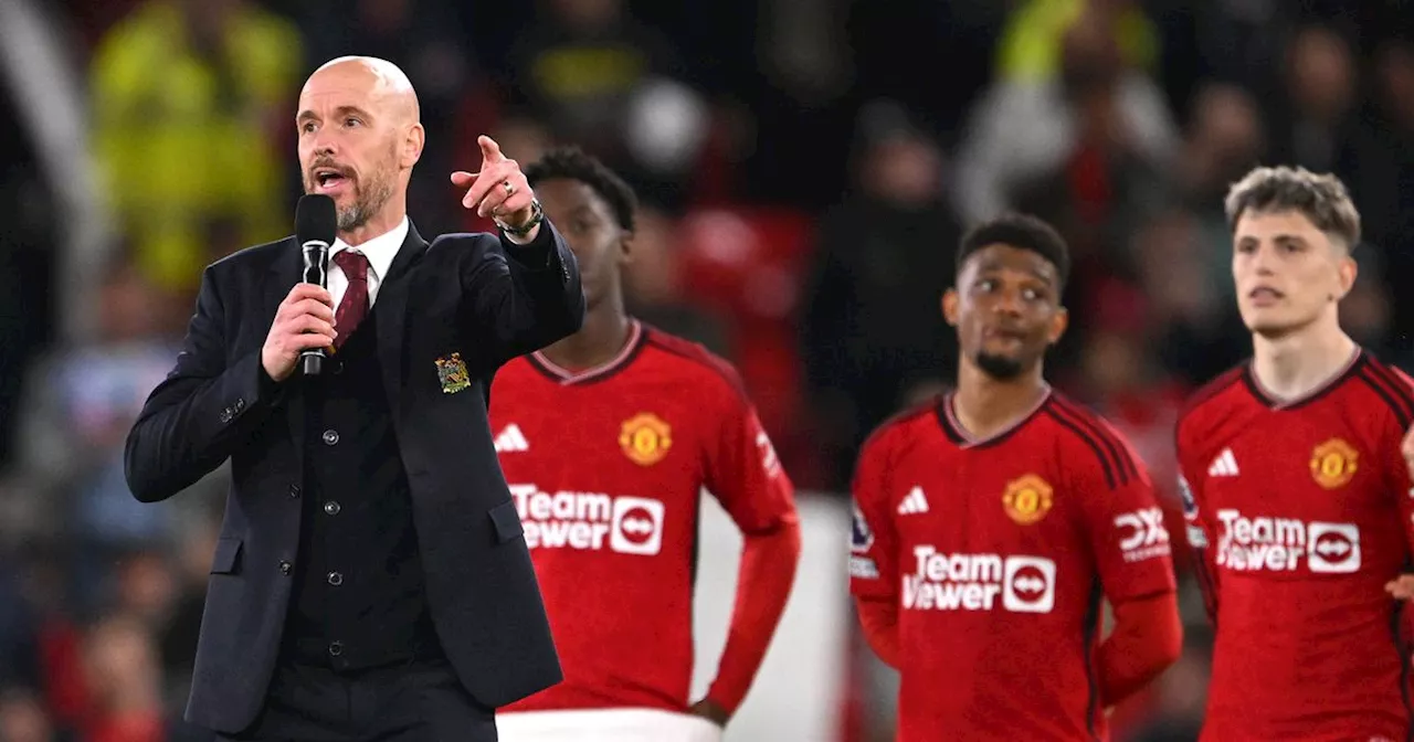 Erik ten Hag has already delivered his Man United team talk for the FA Cup final