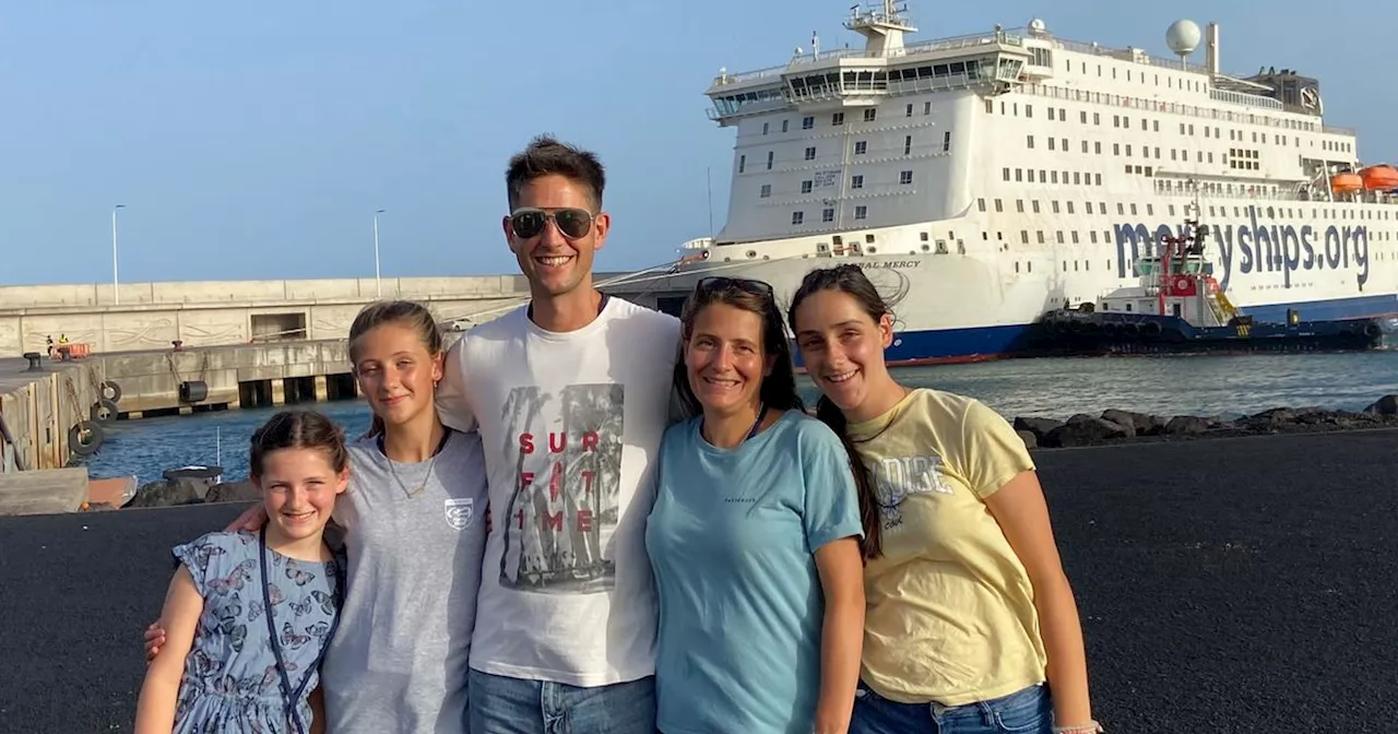 GP from Sale sells up and moves entire family to hospital ship in Sierra Leone