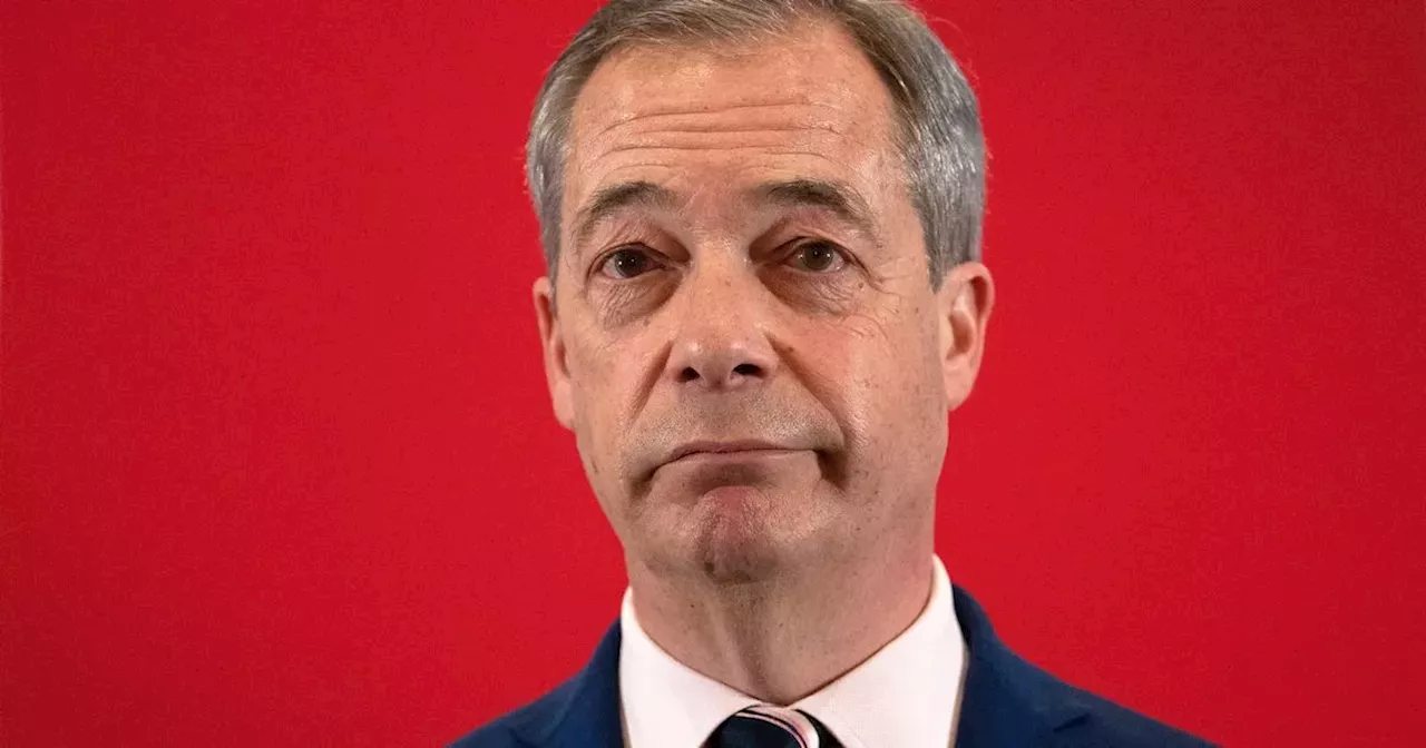 Nigel Farage confirms he won't stand for general election this summer