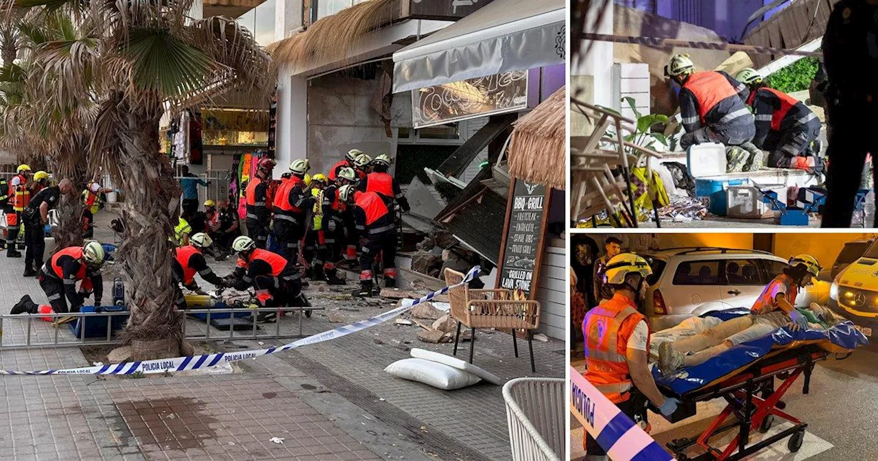 Four people killed and 21 injured after bar collapse in Majorca