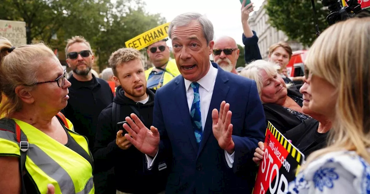 Nigel Farage won't be standing at the General Election