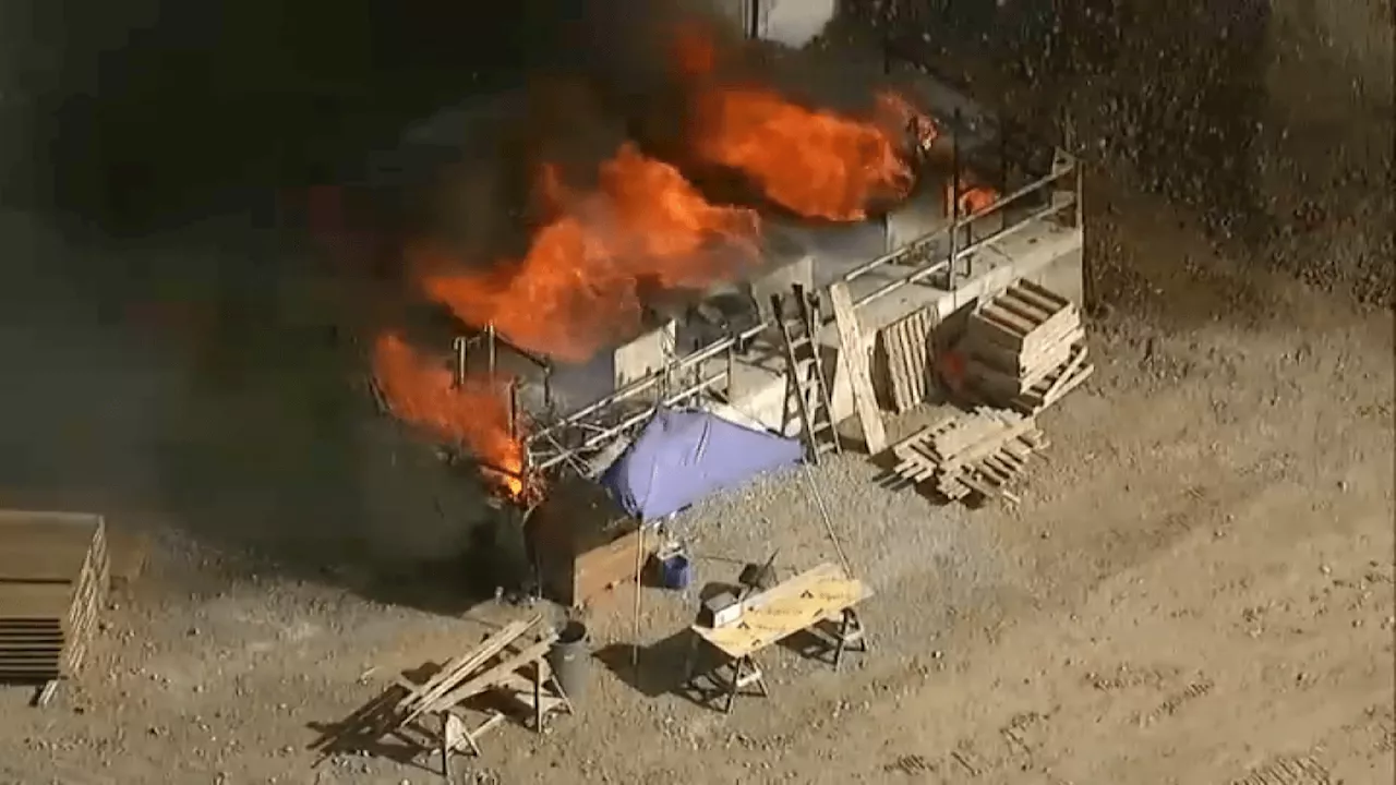 Fire burned at water treatment facility in Santee