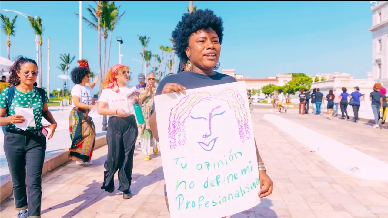 Afro Puerto Ricans rally for their own CROWN Act