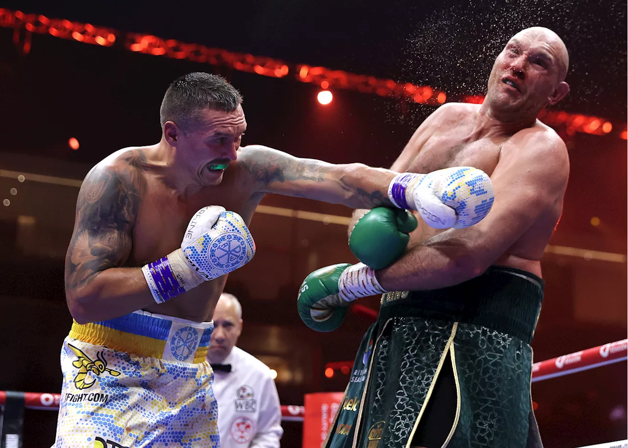 Oleksandr Usyk tops Tyson Fury for undisputed heavyweight title