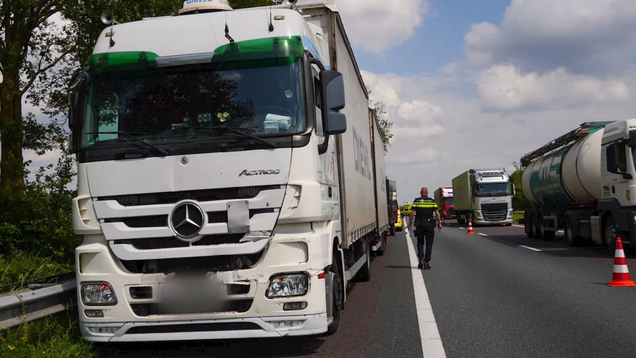 112-nieuws: bestelbus achtergelaten naast snelweg • ongelukken op A67