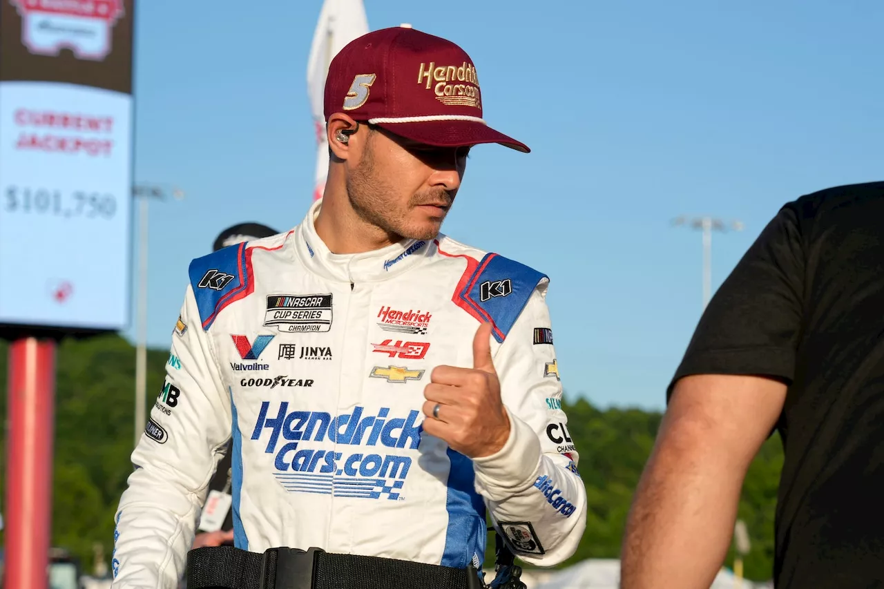 Kyle Larson carefully watching ominous forecast as Indy 500 draws closer