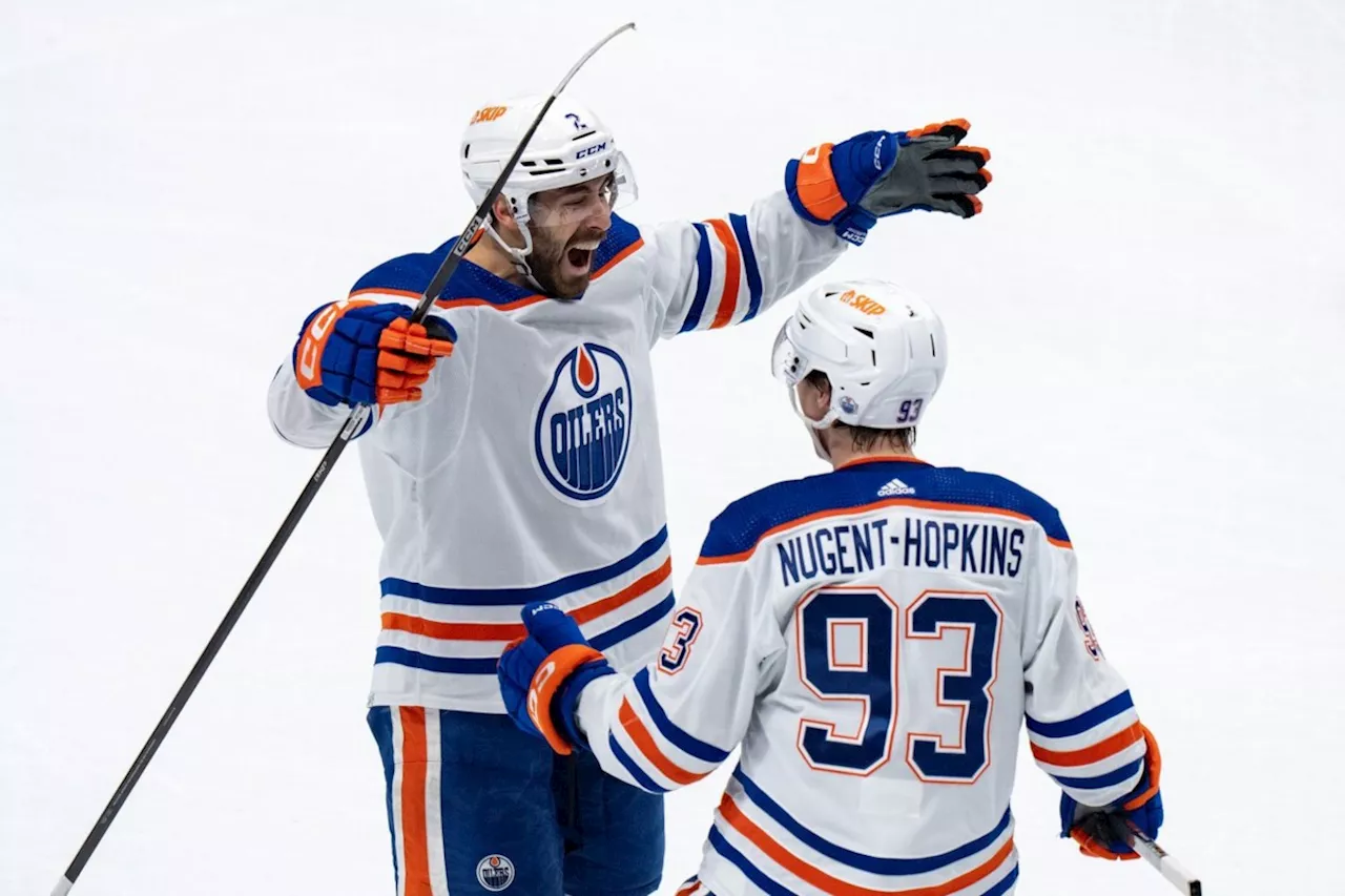 Bouchard helping to power Edmonton Oilers' playoff push: 'Getting better and better'