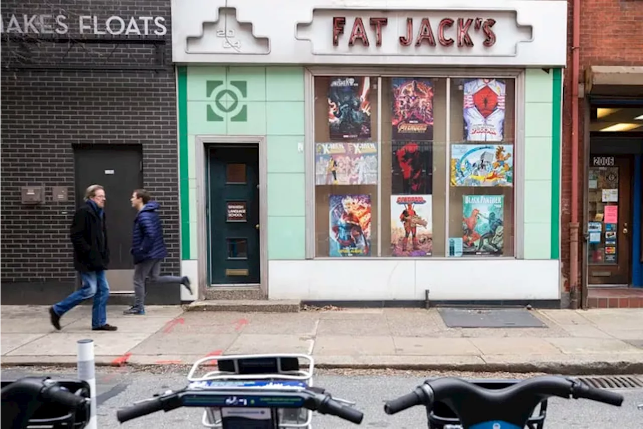 Fat Jack’s Comicrypt has been evicted from its Center City location. The iconic comic shop will close after 48 years.