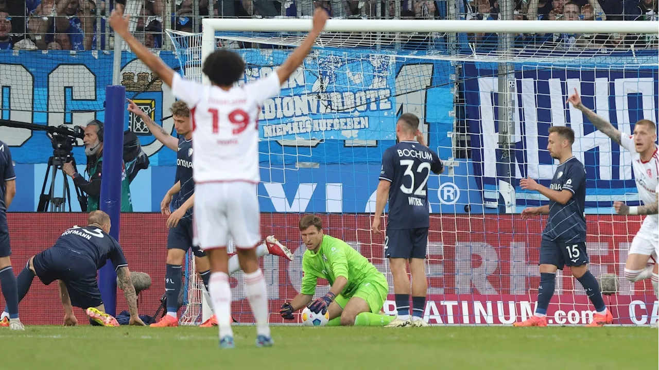 Slapstick und Tzolis: Fortuna Düsseldorf nach Sieg beim VfL Bochum vor Bundesliga-Aufstieg