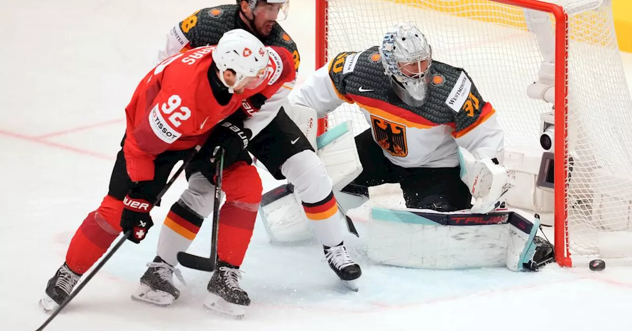 Eishockey-WM: Deutschland scheitert im Viertelfinale an der Schweiz