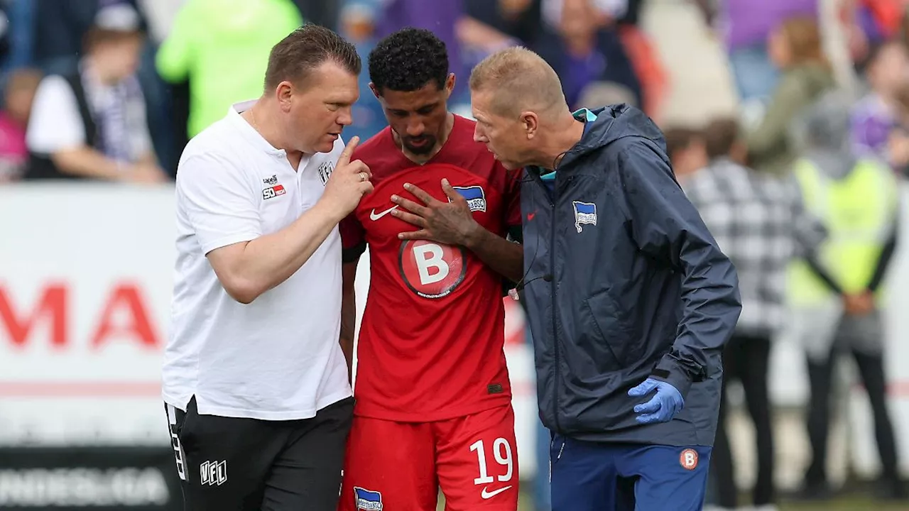 Jeremy Dudziak erlebt großes Gesundheits-Drama - heftiger Anfall bei Profi von Hertha BSC!