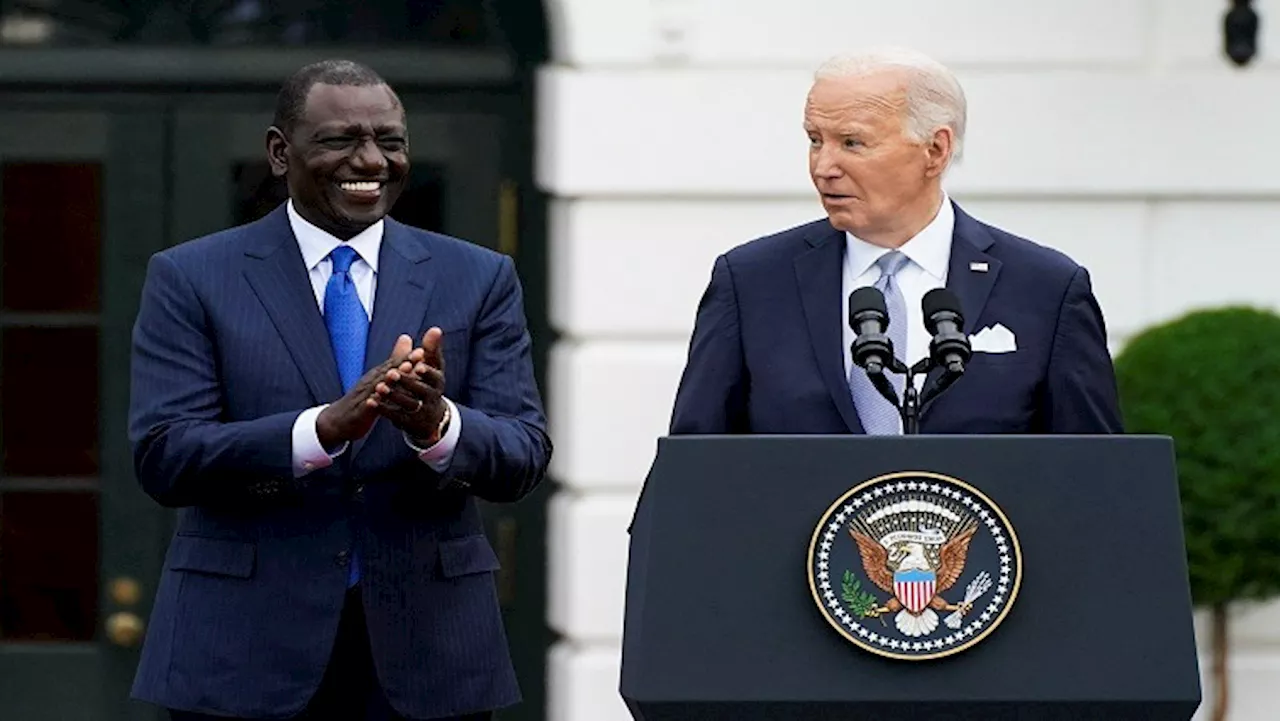 Biden welcomes Kenya's Ruto to White House with investments, promises - SABC News