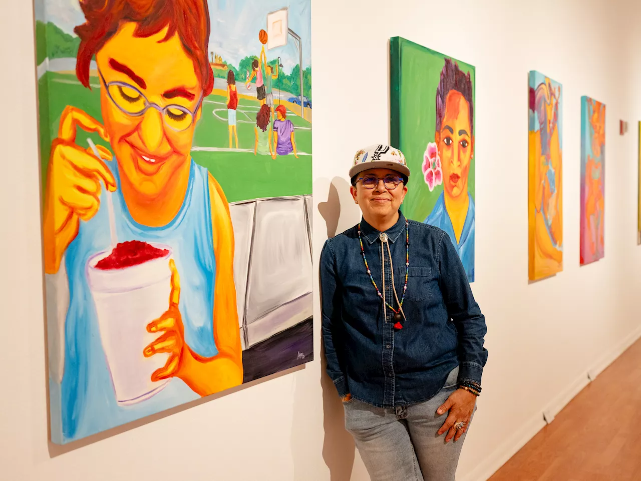 Artist Anel Flores displays 30 years of evolving identity at Mexican Cultural Institute