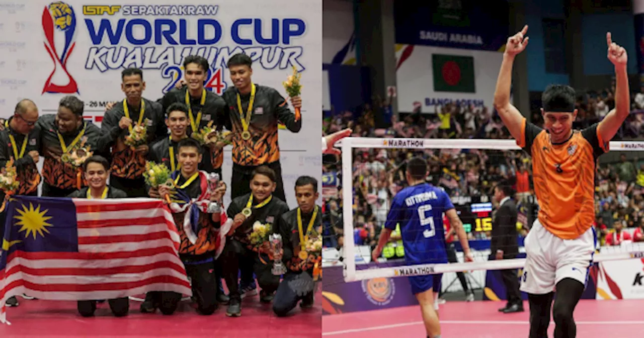 Malaysia Lakar Sejarah Muncul Juara Berganda Piala Dunia ISTAF Sepak Takraw 2024