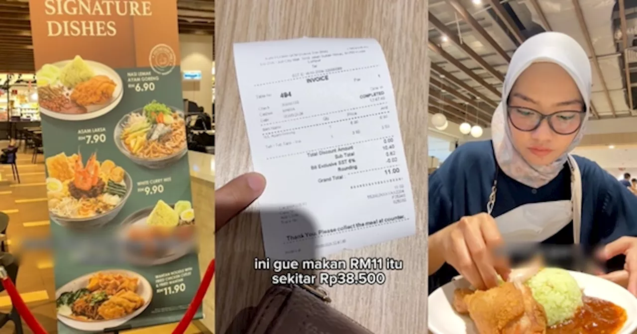 [VIDEO] Pelajar Indonesia Bersyukur Masih Boleh Makan Sedap & Murah Dalam Mall Di Malaysia