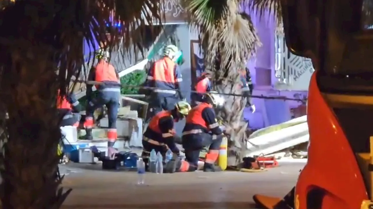 At least two dead and more than a dozen injured in building collapse at popular tourist island